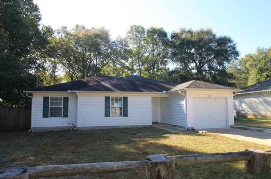 REO real estate owned. This easy care vinyl-sided home is located on a nice flat lot and quiet street convenient to the bases and town. There is a vaulted ceiling in the oversized family room, maximizing the spacious feel of the home. The nice-sized master bedroom features a large closet for lots of storage.Call to take a look at 192 Mary Lane. This property may qualify for seller (vendee) financing.