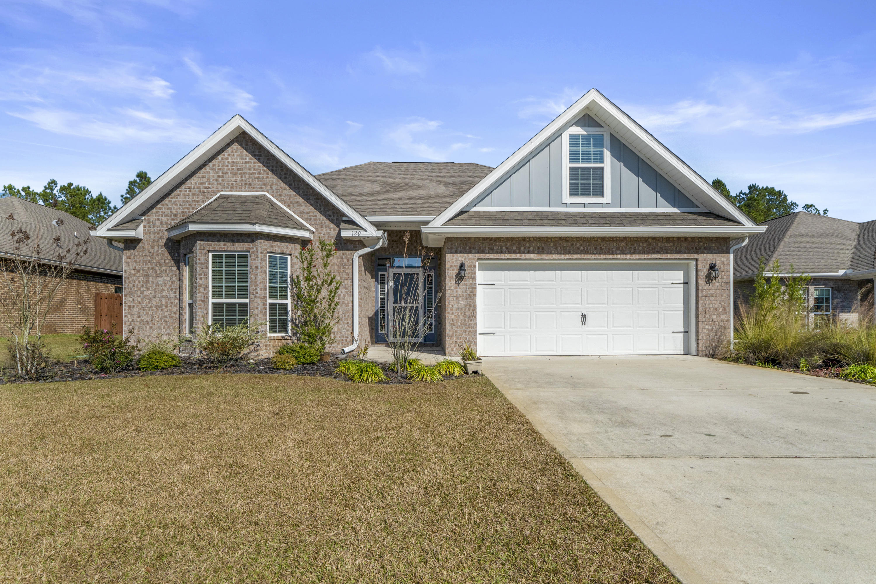 Welcome home! You'll love the upgrades and fenced yard in the wonderful Whispers in Hammock Bay. With 3 bedrooms, 2 baths, bonus room above the garage, sunroom, and 12x16 covered back porch, you have room for entertaining and enjoying the best of life. Gorgeous granite in the kitchen and bath add to the luxurious feel of this home. Behind the fenced yard is a preserve for extra privacy and serenity. Hammock Bay amenities include 3 pools, fitness center, clubhouse, trails, clubhouse, and so much more!