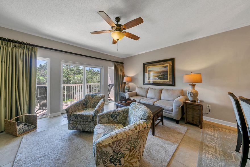 3 bedroom with lockout studio unit in Tops'l Resort's Summit building! This remodeled unit has been a non-rental but would make a great investment property or private 2nd home. Upgrades include completely renovated kitchen and baths, 2 new HVAC's, new appliances, uniform tile flooring, new LVP in bedrooms, furniture, paint, and huge walk-in owners closet. Rental projections nearing 70K. 2 separate balconies overlooking preserve area and pool. Quick walk to the beach or use the Tops'l tram service. Tops'l Resort is one of South Walton's hidden treasures with 52 private, gated, gulf front acres. Resort amenities include 600 feet of private beach, multiple dining options, tennis club with 12 world class rubico clay courts, newly renovated fitness center with yoga weight room, massage,