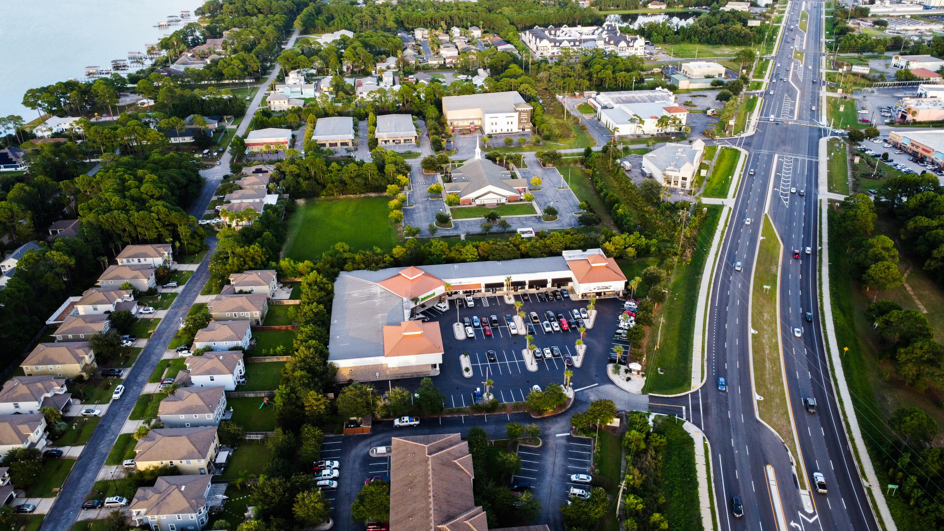 Village Shoppes of Destin, Ideally located in Miramar Beach directly across from Seascape resort and less the a mile from the Silver Sands outlet mall.  New landscaping, lighting and sealcoat/re-stripe on parking lot have just been completed as well as several upgrades to the Facade and awnings.  NNN leased center maintaining over a 93% occupancy rate and newer leases/renewals completed. Strong, solid investment in Florida Panhandle.