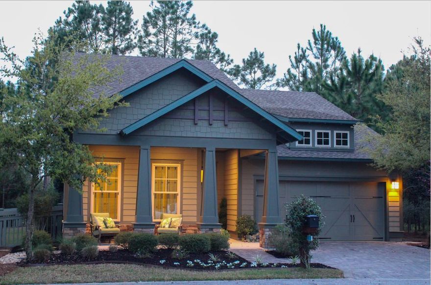Welcome home! Situated on one of the most private, cul-de-sac lots within the coveted, gated community of Wild Heron, this craftsman style home has it all: an open floor plan, two bedrooms on the first floor, tons of storage and much more...As you enter the home, you are greeted with beautiful hardwood floors, serene views of the pond & conservation and an abundance of natural light through the large windows on the back of the home. The first floor features a guest suite with full bath, large dining room, oversized kitchen adjacent to the family room, a breakfast room, laundry and mud room, along with the private owner's suite overlooking the natural conservation area.