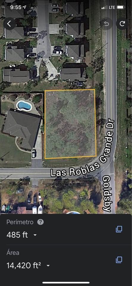 Bayou Pines 1st Add Unrec - Land