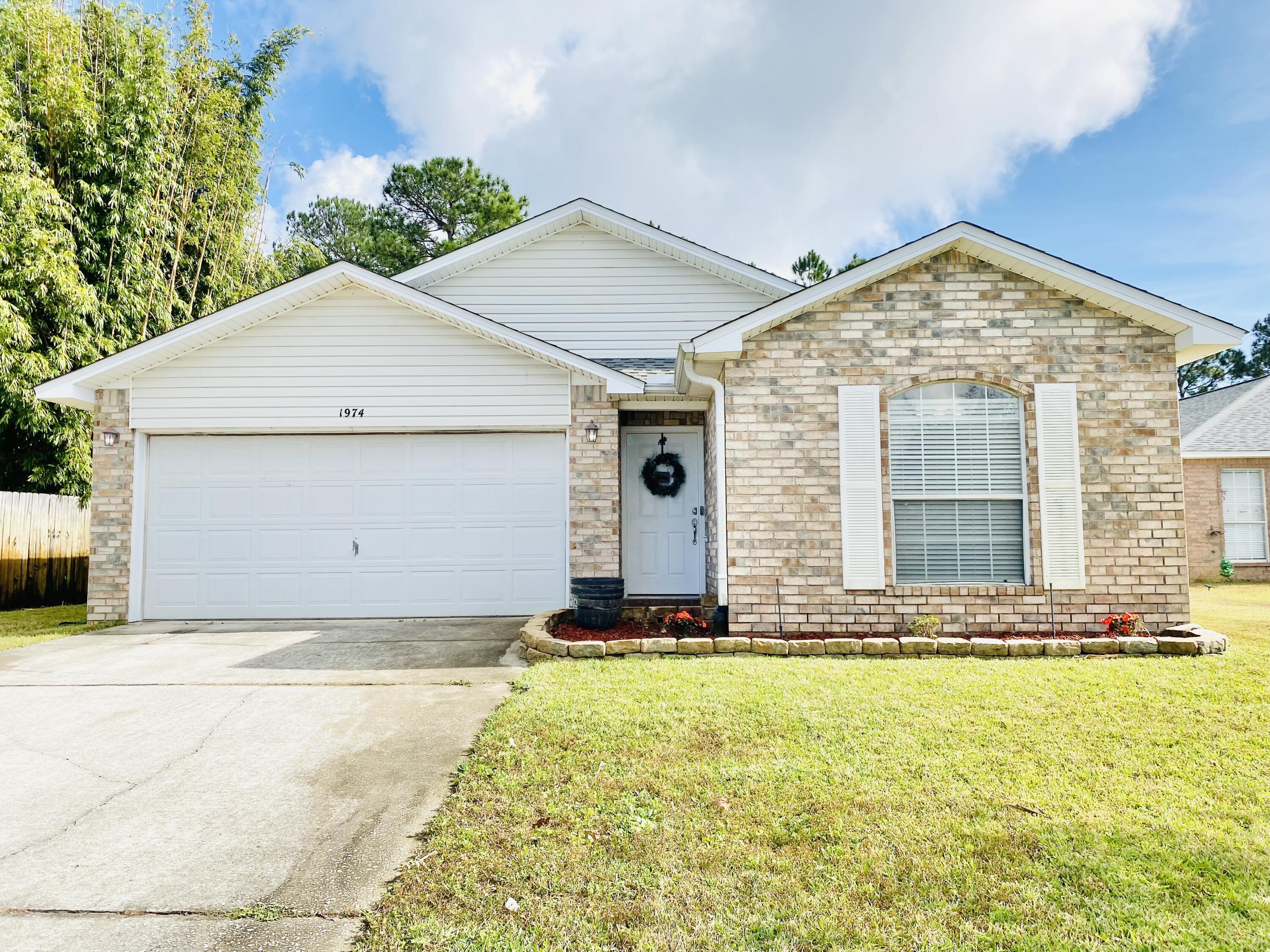 This 3 Bed 2 Bath home is located in Gulf Breeze's highly desireable Hidden Shores neighborhood! The back of the property backs up to wetlands, so you're able to enjoy your own private peaceful oasis with beautiful views from your back patio! Some of the desireable features for this property include stainless steel appliances, granite, split floor plan, vaulted ceilings, Gutters and More! Just 16 miles to Hurlburt Feild, 7.2 miles to Navarre Beach, and 15 Miles to Pensacola beach. Call your favorite realtor today to schedule a showing!