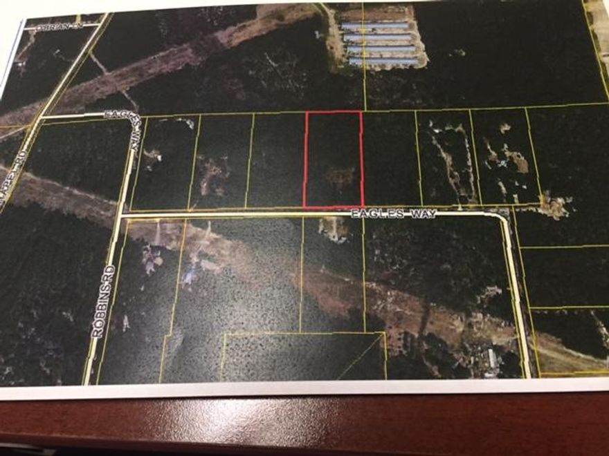 Plenty of room to do what you want. Park what you want where you want, build what you want. Great value Also according to deed you have access to the river from a common area, but buyer to verify all information.