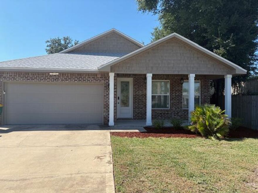 **Available Now!!**Pets considered with owner approvalMove-in ready 4 bedroom, 3 bath home with a bright, open layout and easy-care LVP flooring throughout--no carpet. The island kitchen features white cabinetry, solid-surface counters, pendant lighting, and a walk-in pantry with custom wood shelving, opening to a spacious living/dining area with recessed lighting and ceiling fan. The private primary suite offers a large walk-in closet and a dual-vanity bath with separate soaking tub and step-in shower. Three additional bedrooms and two full guest baths provide plenty of flexibility for family, guests, or a home office. Enjoy outdoor living on the covered back patio overlooking the fenced yard. An oversized two-car garage with epoxy flooring adds storage and workshop space. Neutra Obligo: ***Cut the Upfront Costs  Move In Without a Security Deposit!***
We've partnered with Obligo to help qualified renters save money when it matters most.

*All pets are registered via pet screening, and all assistance animals are verified through the same screening process.**

**Carpet cleaning (if applicable) & Admin Fee charged **

Tenant to verify all data. Please contact Sound Choice Real Estate to schedule a showing- 850-389-8533.

***Approval is based on several factors as follows***
- Rental History and Verification
- Employment History and Verification
- Credit History
- Criminal Background & Terrorist Database Check
- Pet Verification