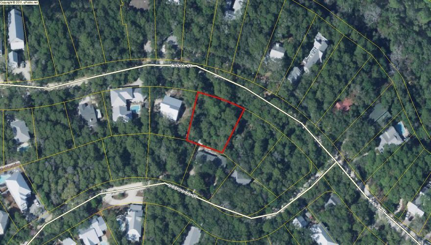 This large wooded lot located on Canal Street in Old Seagrove Beach is the perfect place to build your dream vacation home or primary residence with easy access to the beaches of 30-A. This over a quarter of an acre lot features extensive native scrub oaks for added privacy and offers no HOA or build out restrictions. The purchase of this lot includes water and sewer tap, a $10,000 value. Found just minutes from Seaside, shopping and dining along 30-A, State Park access, and scenic bike paths and walking trails of South Walton, this land opportunity will not last for long. Call today for more information!