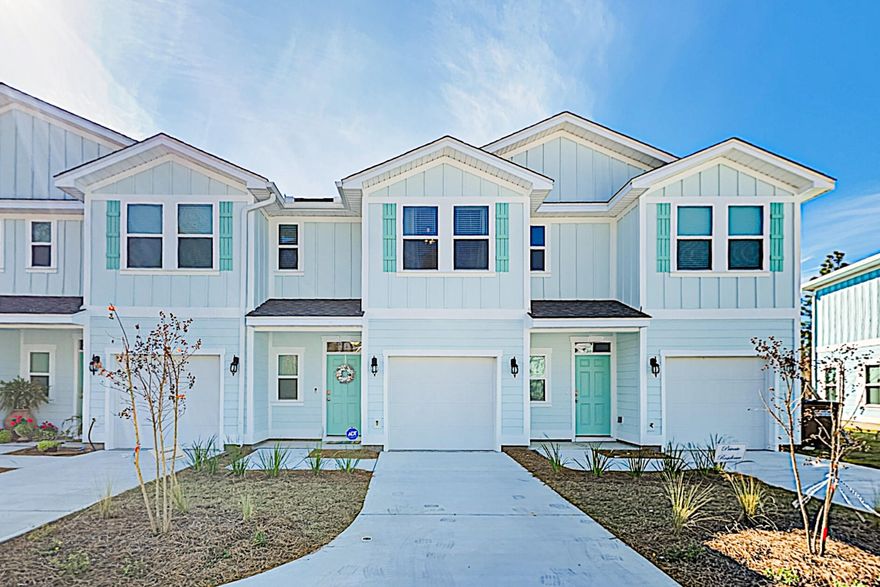 CURRENTLY UNDER CONTRACT, SELLER WILL CONSIDER BACKUP OFFERS' --Welcome to your stunning new townhome in Panama City Beach! SHORT TERM RENTAL APPROVED!  Just minutes away from the beach, shopping, dining, and entertainment.  As you enter the home, you're greeted by a spacious and inviting living area. 
The kitchen is a chef's dream, with granite countertops, stainless steel appliances, and plenty of cabinet space. The breakfast bar is perfect for quick meals or catching up with friends while you cook.The master suite is a true retreat, with a large bedroom and en-suite bathroom featuring a dual vanity, walk-in shower. Comes fully furnished and ready for you to put the short term rental program!