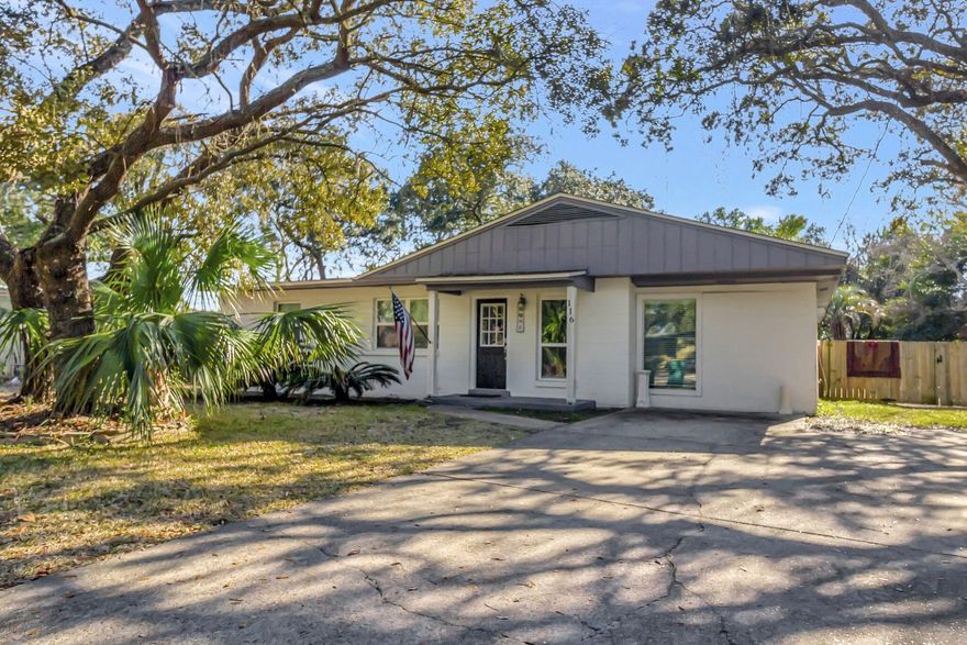 Previously remodeled 3 bed, 2.5 bath home with no HOA.  New insulation, sheetrock, HVAC, ductwork, roof & copper wiring were all done in 2021 and a new, tankless hot water heater in 2024.  LVP flooring through most of the home with carpet in the bedrooms.  Open kitchen with shaker white cabinets and stainless appliances.  Fully fenced, private backyard is large enough to add a pool in the future.  Centrally located in Fort Walton Beach, with easy access to beaches, restaurants and shopping.