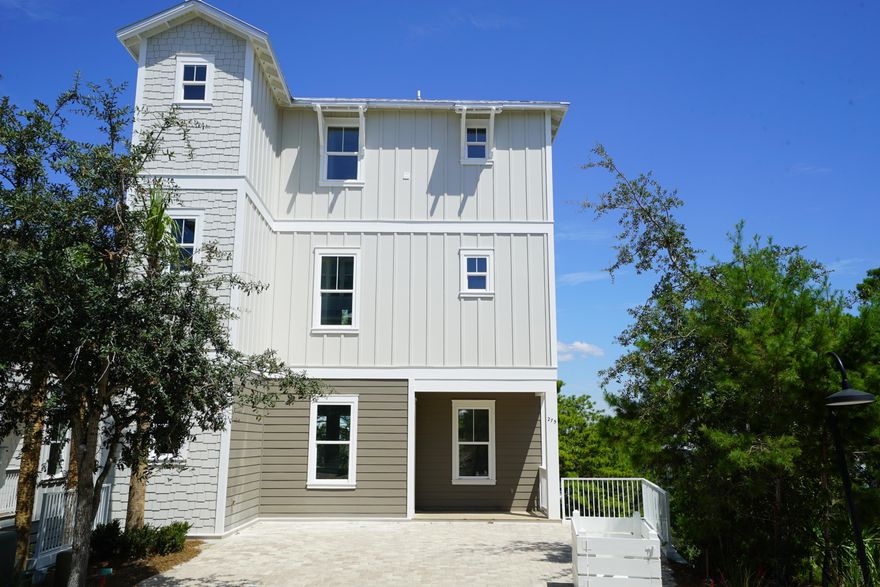 Your chance to own a brand new 4 bedroom home positioned directly on 30A for under 500k! Modern, open floorpan, with tons of natural light and high quality finishes. Property is located directly across the street from Highland Parks world class pool area. Great amenities with low HOA dues. Your 30A lifestyle is waiting. Don't hesitate, this price point cannot be beat.