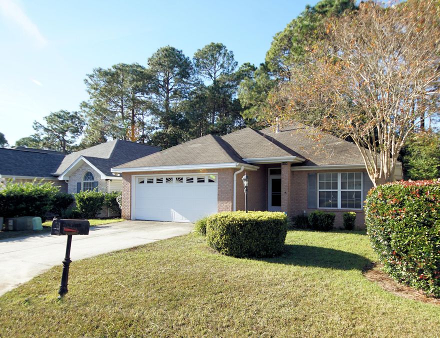 Blue Water Bay delight! 3 Bedroom 2 bath home boasts a open and spacious feel, with an open floor plan that joins the dining area kitchen and living room. New engineered hard wood floors, stainless steel appliances (stove, fridge and dishwasher) and fresh paint make this home 'move-in ready'. Outside HVAC replaced within 5 years, Gas Heat and brick and vinyl siding make this home easy and cheap to maintain and keep. Additional features: Natural Gas connection for Grilling out on the covered porch, Gas hook-up for range in kitchen, spacious indoor laundry and pantry area. Come see today!