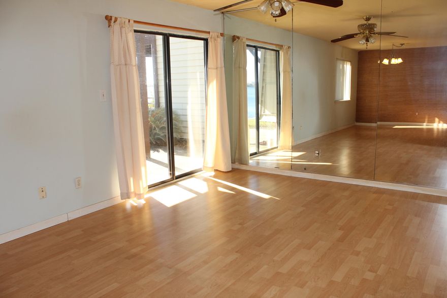 Beautiful Waterfront Setting, two bedroom, one bath condo in a complex with great amentities of Tennis Court, Club House which has Pool Table, Table Tennis, TV Lounge area, Kitchen, etc., a well maintained laundry facilities, and a beautiful super large Pool and lounging deck, along with Boat Slips available to Rent by Unit Occupant. I truly must see..