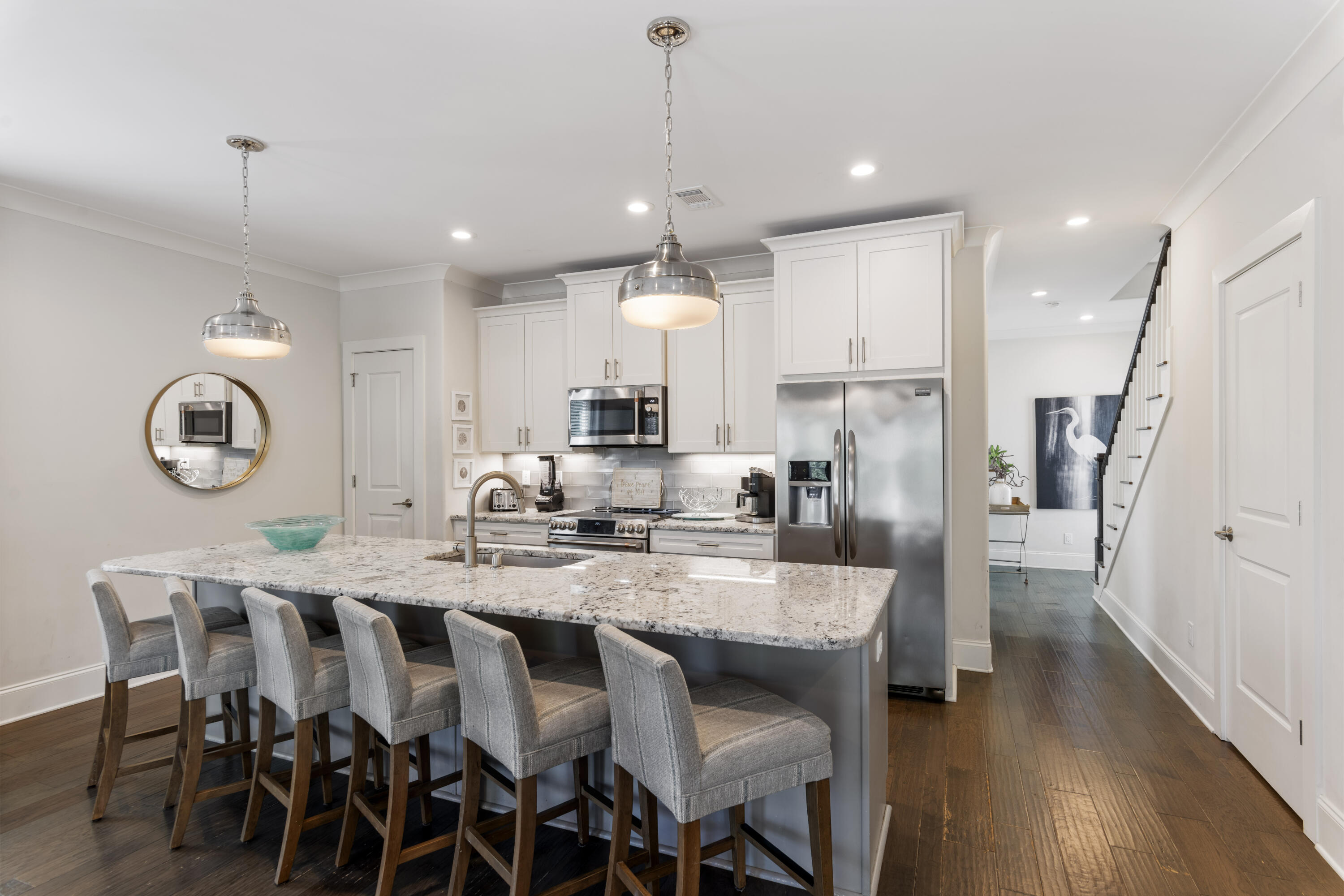 🌴 Fully furnished Florida Cottage--ideal as a vacation home, rental, or primary residence! 🏡 Just 0.5 mi to Gulf View Heights beach access 🌊 and minutes from 30A's sugar-white sands. Features 4 bedrooms 🛏️, first-floor master suite, and media room 🎬. Built by Cole Construction (WaterColor & Rosemary Beach quality), with hardwood floors 🌟, custom closets 🧺, designer furnishings 🛋️, upgraded lighting 💡, heated pool 🏊‍♀️, and a refurbished 2020 golf cart 🛺 included. Turnkey coastal living at its finest!