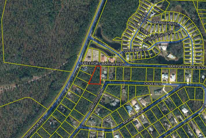This future homesite is tucked away in one of Freeport's most esteemed neighborhood communities, LaGrange Shores. This lot boasts a beautiful canopy of trees and could even potentially be accessible from Freeport Marina BLVD on its north property line. Located in flood zone ''x''.