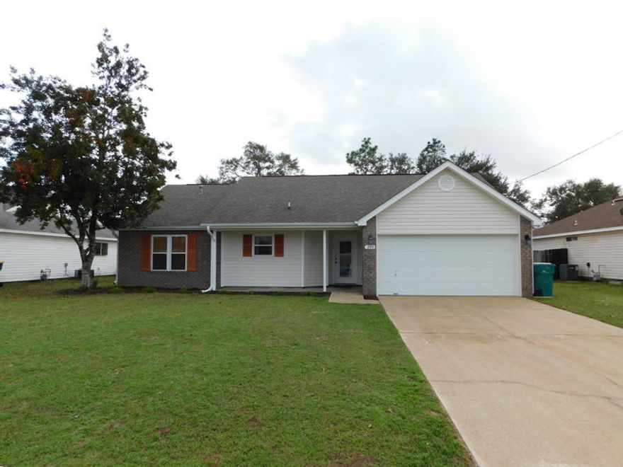 Beautifully remodeled and updated home on the south side of Crestview. Spectacular kitchen with Maple cabinetry and granite counter tops. This Beauty comes with upgrades throughout and fresh nuetral colors, tiled floors, vaulted ceilings, walk in kitchen pantry. Outside you have over 1/2 acre of land and access to the rear yard from Airmen's Memorial road. This way you are welcome to bring your Boat, RV, Trailers etc. There is plenty of room to park and no restrictions or HOA . This property is located in the county for lower county property taxes and also is hooked up to the public sewer service. With all the wonderful upgrades and a large , level lot, this home is a rare find and just waiting for a new owner. A quick closing and possession is also available. Newer roof and HVAC system