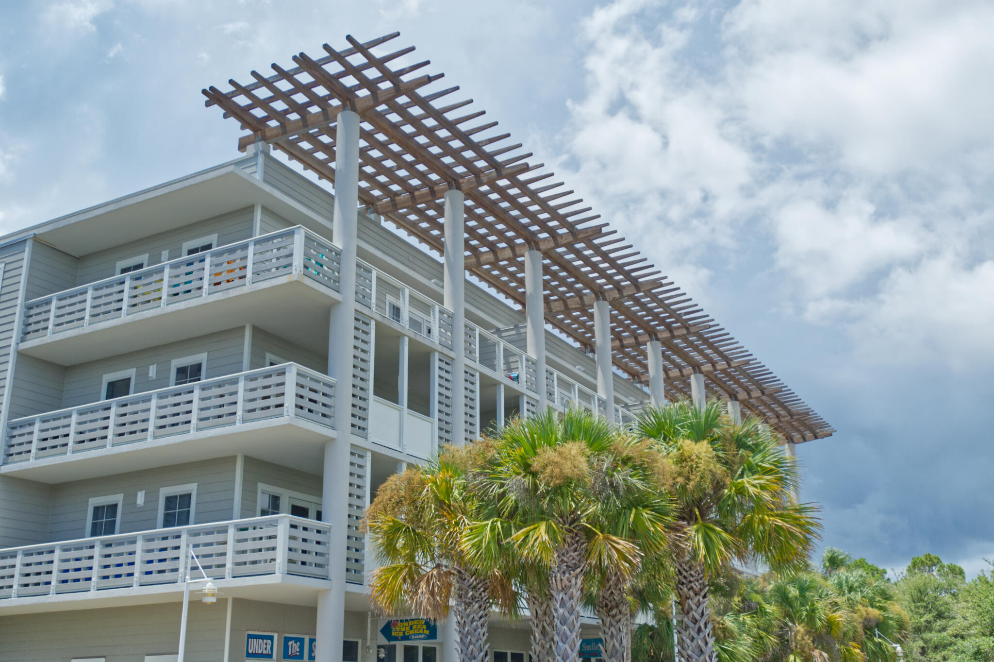 AWESOME location to the beach walkover...directly across the street! Owners have taken special care of this condo and it shows. One bedroom with hallway Bunks (2) including storage drawers. Entrance foyer hallway opens up to a light and bright great room with views to the large covered balcony. Perfect for chilling out with coffee, etc. or relaxing after a beautiful day at the beach or the Community Pool. Kitchen features stainless appliances and a large extended breakfast bar. Dining area and an open roomy living area with a sleeper sofa as well make this condo very comfortable for a party of 6. Located in the heart of Seagrove Beach with many restaurants and eateries to choose from and within a short bicycle ride to Seaside and Watercolor for more great restaurants and shopping!