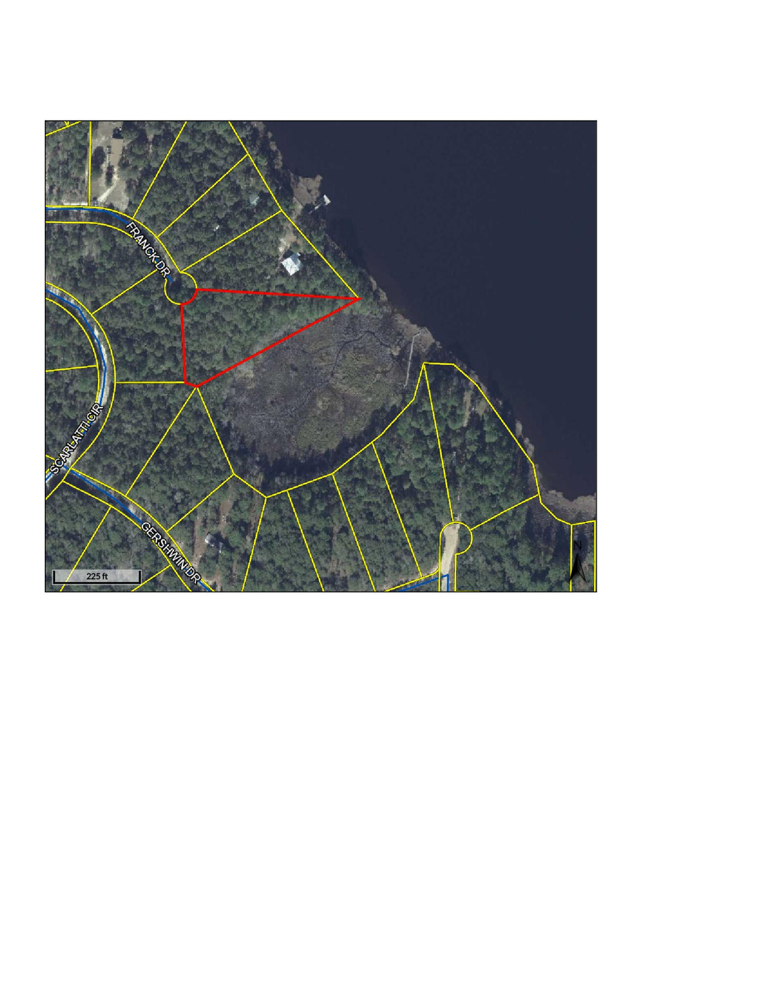 Build your custom home on this lot located on a cul-de-sac in Lake Juniper Estates.