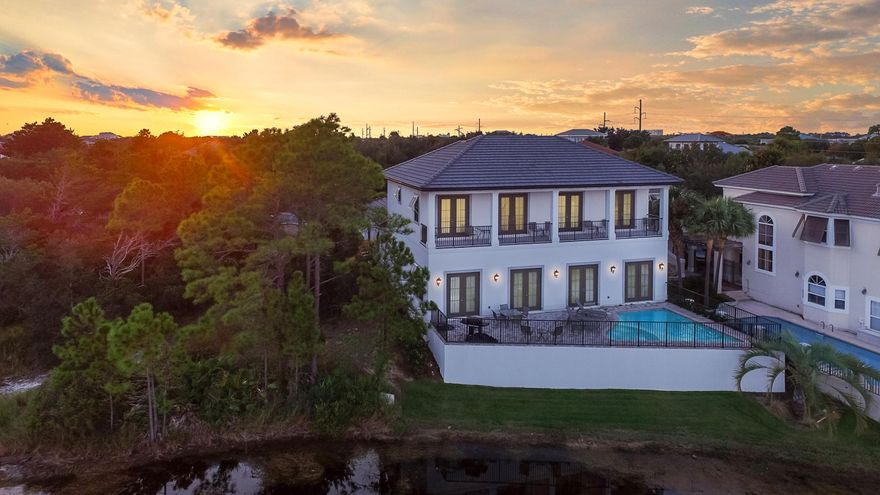 Beautiful lake front home in Destiny West. New construction and it comes fully furnished! 65 feet of lakefront property lets you wake up to these beautiful views. With the master downstairs and wide open floor plan, this home is a true gem.Please have a look at our 3d walkthrough tour. It lets you walk right through the house without having to be there. Copy and paste the link below or click on the virtual tour. https://my.matterport.com/show/?m=eyLhNxRKn37&brand=0