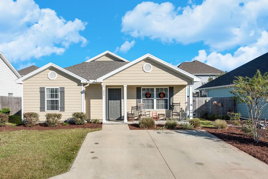 This beautiful home is ideally located in one of the Walton counties most sought after family neighborhood's. Built in 2013 with modern upgrades including stainless steel appliances, extended granite countertops and beautiful engineered flooring. The large first floor master includes a walk-in closet in the master bath, double vanity and a stand-up shower. The large fenced-in backyard is perfect for relaxing, and the open-concept floor plan and tall ceilings throughout allow for a spacious and welcoming entertaining*Buyer is responsible for personally verifying details about this property. Any information contained in this listing is believed to be accurate but is not guaranteed.