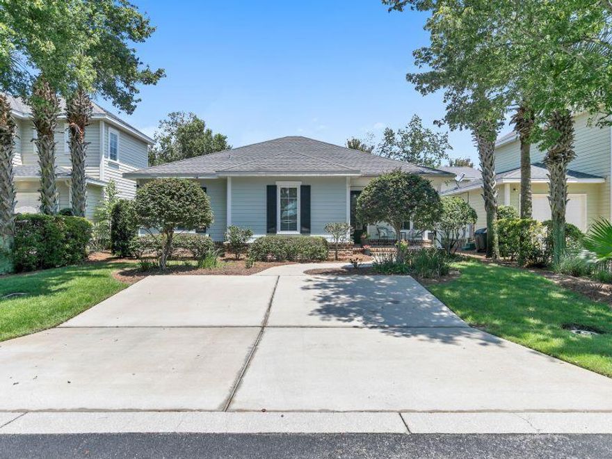 Welcome to Church Street Village, a charming and inviting neighborhood where this move-in-ready gem awaits its new owner. Priced competitively as the lowest in the neighborhood, this three-bedroom, two-bath house is nestled in a desirable cul-de-sac location. As you step inside, you'll immediately appreciate the open floor plan, creating a welcoming ambiance throughout the home. Just minutes away from the beach, you can enjoy the coastal lifestyle without the hassle. Picture yourself relaxing on the beautiful screened back porch, complete with built-in sitting areas, perfect for unwinding after a day in the sun. The kitchen boasts new appliances including a dishwasher, microwave and refrigerator, and elegant granite countertops, while tile flooring adorns the kitchen, dining area, and living room, ensuring a clean and modern look. The bedrooms have LVP flooring for a low-maintenance touch. With 9-ft. ceilings and casement windows throughout, the house exudes an airy and spacious feel. Both the A/C unit and water heater were replaced in 2016. Church Street Village offers an array of amenities, including a clubhouse, community pool, fitness center, playground, and even a dog park. The HOA takes care of lawn maintenance and common areas, freeing up your weekends to fully enjoy life, perhaps spending a leisurely Saturday at the beach. The single-level home sits in a community with no short-term rentals permitted. This cozy abode, positioned in a community with no short-term rentals permitted, offers the best of both worlds: an affordable price in a secure community in the heart of N Santa Rosa Beach, conveniently close to the beach and Destin. So don't delay - come and experience the joy of living in Church Street Village. It's more than just a house; it's a place to call home.