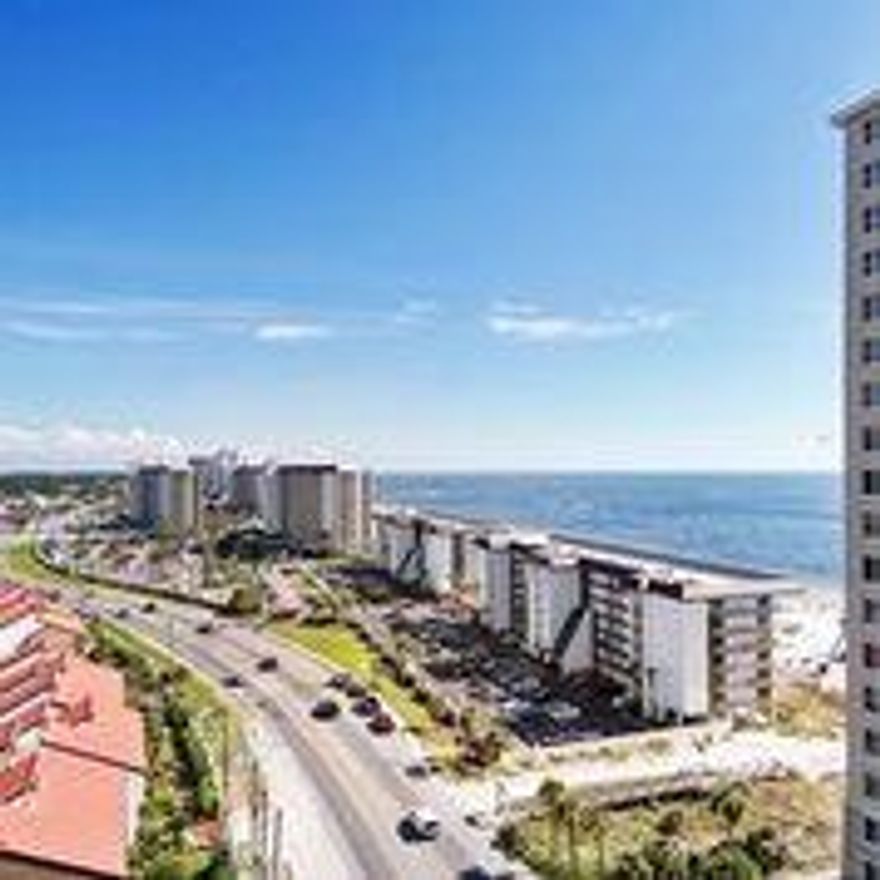 PRICE IMPROVEMENT!Grand Panama Luxury Beach Resort , one of the most desired Resorts on the Panhandle. This large 1458 Square Foot 3 bed 3 bath is perfect for large groups of family and friends. Granite counter tops, Stainless Steel appliances, All West wall windows for a beautiful water view from all the widows. Amenities galore , 2 pools , Tiki Bars, Hot Tubs, Fitness Area , Master bedroom leads out to the balcony in addition to the family room .5th floor walk over to Tower 1 . On Site Property Management , New General Store on site. This Condo is a non rental .