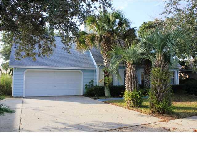 Great rental home in an excellent neighborhood located in the heart of Destin. Enjoy a private screened in pool (rent includes pool upkeep, so you can just enjoy it!!) & sun room off the dining area. Walking into the home you'll be welcomed into your living room w/ wood floors. Dining area and kitchen (both are tiled) are off the living room area. Master bedroom (also has wood floors) is located on the ground floor as well as a bathroom & laundry room. Upstairs includes two spacious bedrooms and an additional full bathroom.
