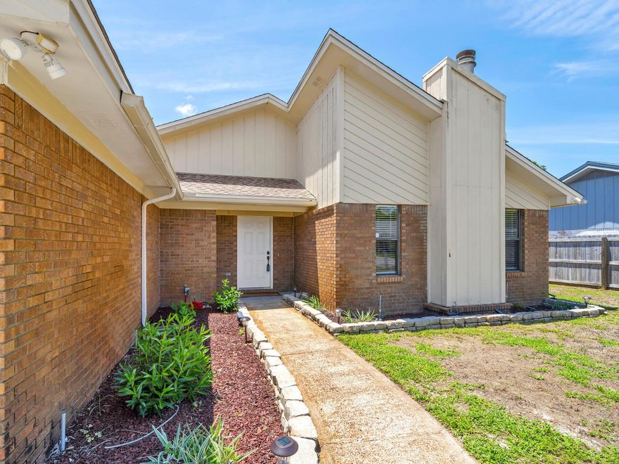 Discover your dream home in this meticulously renovated property, conveniently located just a short drive from Hurlburt Field. The open floor plan, complete with tiled floors and vinyl planking in the bedrooms, create a seamless flow throughout the home, while the sleek remodeled kitchen and bathrooms, accompanied by fresh paint, exude sophistication. The brick fireplace and custom built-ins add a touch of warmth and character to the home. Outside, the covered patio and expansive backyard offer ample space for both entertaining and relaxation. Nestled off Highway 98, this charming neighborhood provides a peaceful living environment with easy access to nearby amenities. Make this house your home today! Roof 2021, HWH 2023