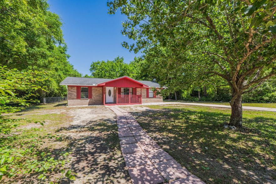 ** Price correction to $259,500.00**Welcome to 205 Florence Dr!This beautifully maintained home in DeFuniak Springs offers the perfect blend of comfort, upgrades, and outdoor space--ideal for those seeking peace and practicality just minutes from town. Set on a spacious lot with a fully fenced backyard and additional property extending beyond the fence line, this home also includes a large storage shed, perfect for tools, toys, or hobby space. You'll find thoughtful updates throughout. Major systems have already been taken care of: new roof and gutters (2022), septic rerun (2023), AC unit (2023), and water heater (2023). The primary bedroom features new carpet (2025), and several rooms have had the popcorn ceiling removed for a more modern feel. Additional updates in 201 included a fresh bathroom remodel and interior paint, giving the home a clean, refreshed look.
Enjoy a welcoming layout with ample natural light and a kitchen ready for your personal touch. Whether you're relaxing in the private backyard, hosting friends, or simply enjoying the quiet neighborhood, this home has something for everyone.

Seller is motivated and ready to sellbring your offers!
Move-in ready with all the big-ticket items donejust bring your vision and make it your own! Schedule your showing today and see all that 205 Florence Dr has to offer.