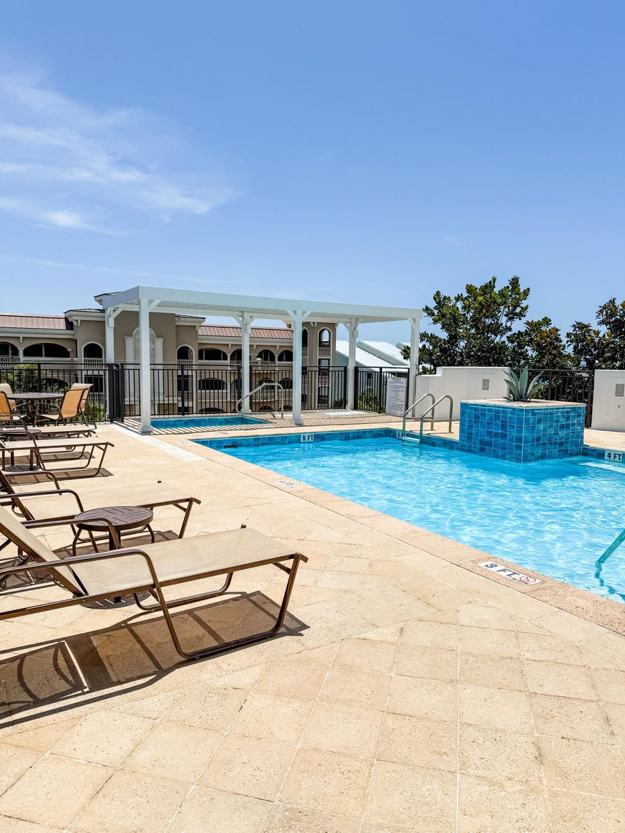 Beautiful 2nd floor condominium located just on the north side of 30A, just west of Alys Beach.  Stunning rooftop deck offers a heated Gulf-view pool, spa, and grilling stations. A fitness center with steam and dry saunas, and an owner's lounge, complete with a meeting room round out the amenities at Waterhouse.