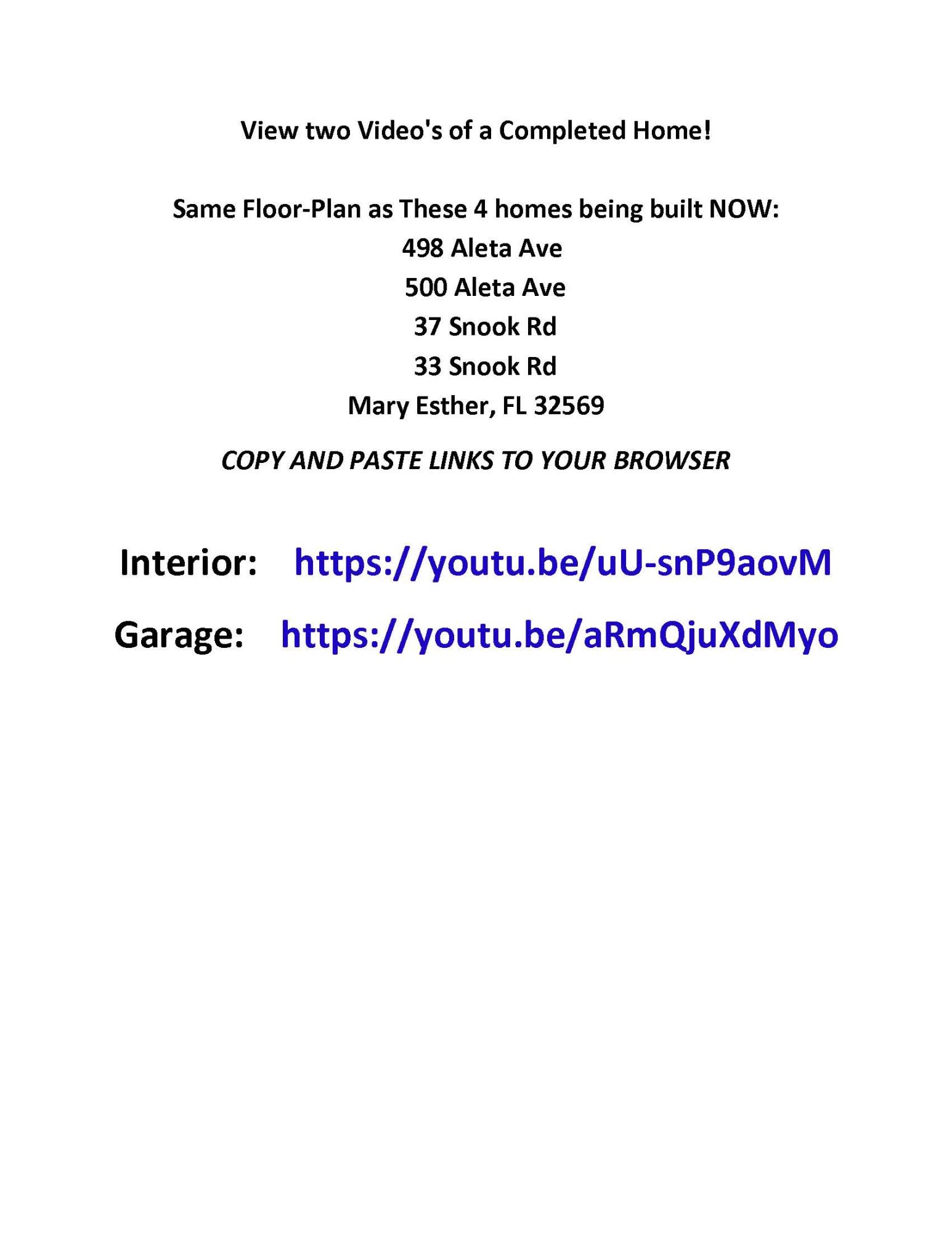 METES & BOUNDS - Residential