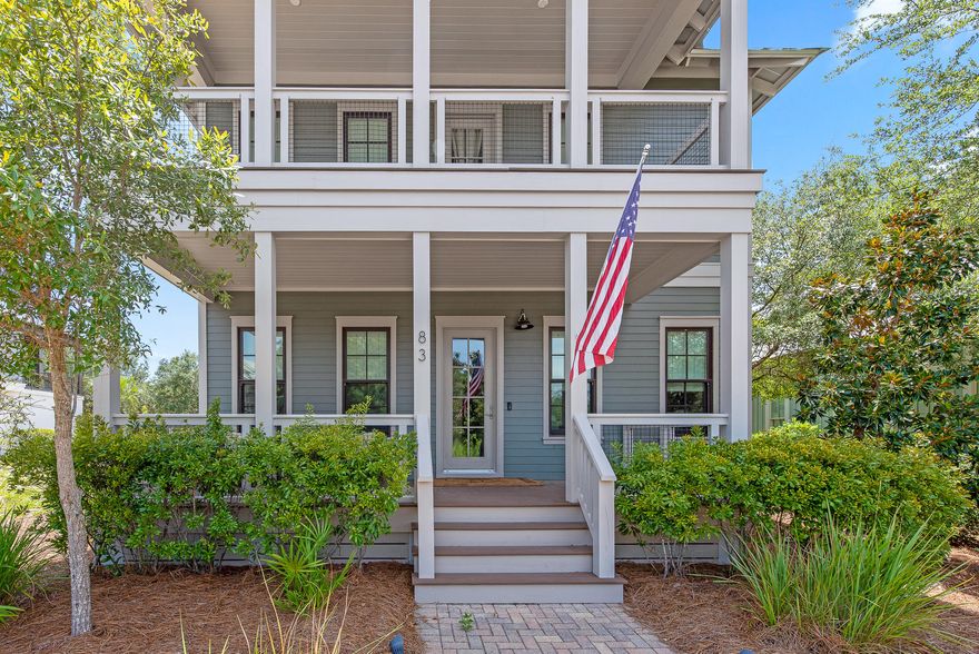 Come experience Cypress Dunes, a luxury gated resort community on the West end of Scenic Highway 30A.  From this home, enjoy the sunrise over the 300 year old cypress grove.  See the breathtaking sunset overlooking the green space.  Mature Shady Oak Trees create a treehouse feel from the second story kitchen windows.  This homes incredible green space location provides unique backyard feel for children to run, dogs to walk, neighbors to meet, and lawn games to be played.  This highly appointed home features 3 Bedrooms + Bunk Room / 3.5 Baths and can uniquely be utilized as full time residence or investment rental property.  This homes rare combination of upgrades and location is one you need to come experience.
