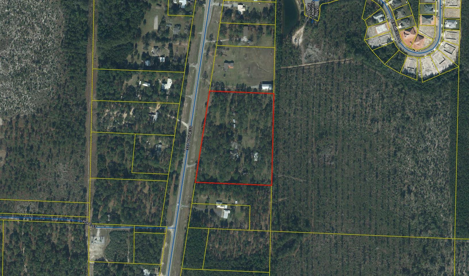 7.91 Acres Zoned R-3 High Density Residential in the city of Freeport with 560 feet or frontage on Hwy 331 Business. Residential Density is 14 units per acre with Planned Developments allowing Residential - Mobile Home - Commercial - Mixed Use with variances possible for Medical Use.