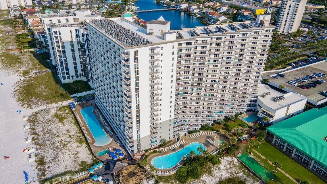 Welcome to Pelican's Landing, a tastefully renovated unit located in Pelican Beach Resort. Enjoy endless and up-close beachfront views from the balcony of this second story condo. Take advantage of the close walking proximity to the beach entrance, without the need of an elevator. The renovations include, new quartz, painting, stainless-steel appliances, bathroom cabinets, furniture, furnishings, memory gel mattresses and more. Pelican's Landing is becoming a popular rental unit with 93 rental nights booked from its rental debut on July 3, 2024 to the end of October 2024! Pelican Beach resort offers countless amenities to its guests including gated entrance, plenty of guest parking, 3 pools, beach bar w/ delivery service, cafe and restaurant, arcade, grill area and so much more!