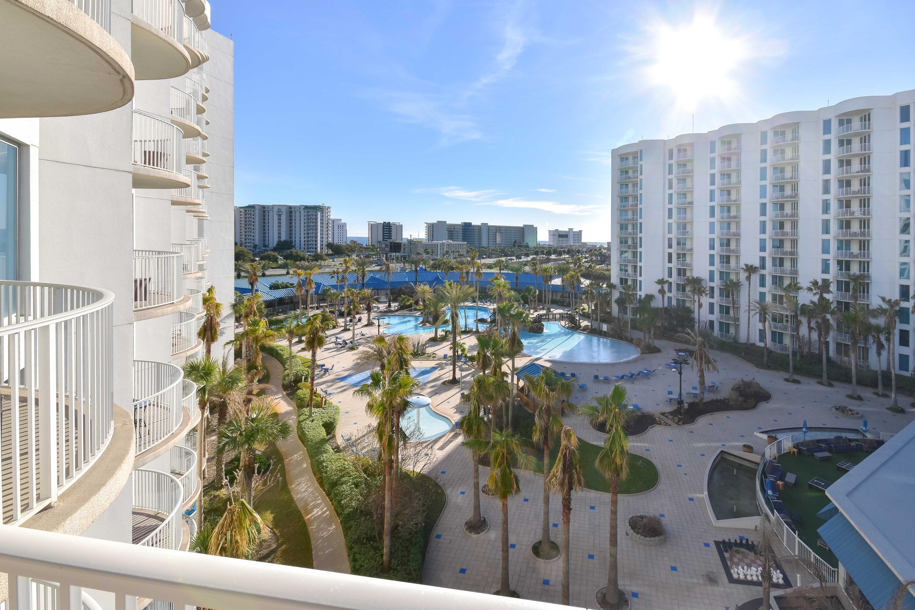 Don't Miss This Incredible Investment Opportunity at The Palms of Destin!Own a full 2-bedroom unit on the 6th floor with stunning views of the palm-lined pools and the Gulf! This spacious 1,175 sq. ft. condo is one of the largest 2-bedroom floor plans in the tower and features two private balconies--perfect for relaxing or entertaining.Buy today and start earning income from day one!