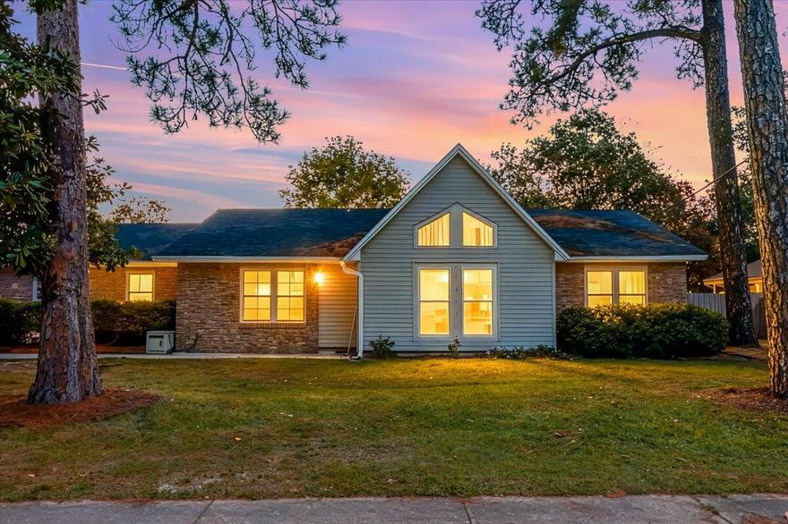 Welcome to this beautifully maintained 3-bedroom, 2-bath home perfectly situated on a spacious corner lot just minutes from the Hurlburt Field main gate. Step inside to find a bright, open living space with high ceilings and an abundance of natural light flowing seamlessly throughout the home--ideal for both relaxing and entertaining.The fenced-in backyard offers privacy and plenty of room to enjoy outdoor living, complete with a storage area for all your extras.This home has been thoughtfully updated for peace of mind and efficiency: Roof replaced in 2019, new windows installed in 2020, hurricane shutters added in 2023, and HVAC system updated in 2016.This home combines comfort, functionality, and location--making it a must see!