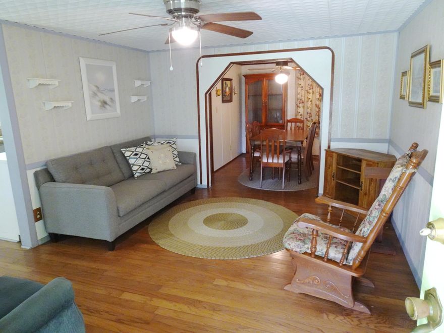 Welcome to this adorable county home. This very well maintained home is just right for a family starting out or as a rental investment. Situated under mature, producing pecan trees, this 2 bedroom home has so much charm!