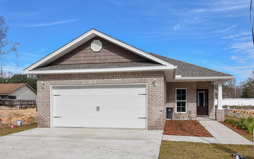 **Welcome home to this 4 bedroom and 2 bathroom new construction property. Have you seen the 3D Virtual Tour?? Be sure to check it out! The open floor plan boasts plenty of living space. A modern kitchen features custom wood cabinetry with soft-close drawers, a large island with breakfast bar, sleek granite/quartz countertops, and slate GE appliances. The Master Suite includes a huge walk-in closet, a linen closet, dual vanity sinks, and a large walk-in shower. This new construction home is located in the heart of Niceville near highly rated schools.