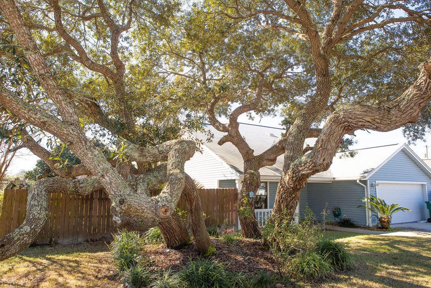 $15,900 Price Improvement! A ''Hidden Gem'' - High and dry upon a sprawling corner lot situated in ''flood zone X''; complete with NEW FLOORING AND PAINT THROUGHOUT. Enter your new home via the front porch; Brand new Pergo XP plank flooring allows you to glide effortlessly from the over-sized great room which features a high vaulted ceiling and fireplace, into the open style dining area and kitchen. Right of the kitchen, you'll pass a half bath, laundry and garage hall, and finally enter the Master Suite, complete with dual vanities, shower, water closet, and walk-in. Kitchen features stainless apps, granite; dining area re-finished with Craftsman Style detail. Upstairs you'll find a full bath and two over-sized bedrooms. NEWER TRANE HVAC!