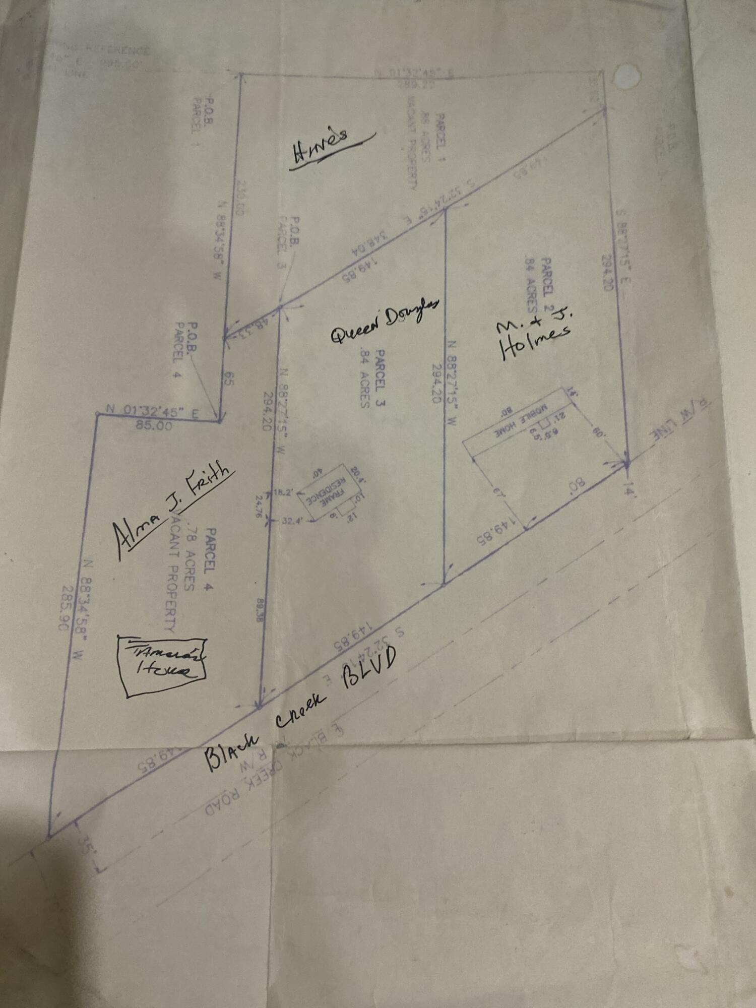 METES & BOUNDS - Residential