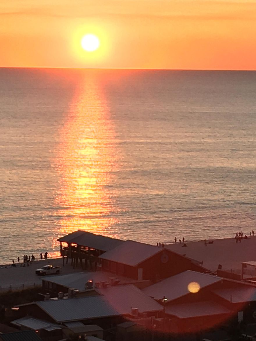 Back on the Market! No fault of sellers.  Gulf view condo with 2 bedrooms, bunkroom and 2 baths.  Large balcony can be accessed for Master bedroom or living room. Master bath has a large garden tub and separate shower. All SS appliances purchased in 2020. Water Heather replaced in 10/2021. All appliances and furnishings convey. Unit is a vacation rental and gross around $44,000 in 2021. Must be shown during turn overs.