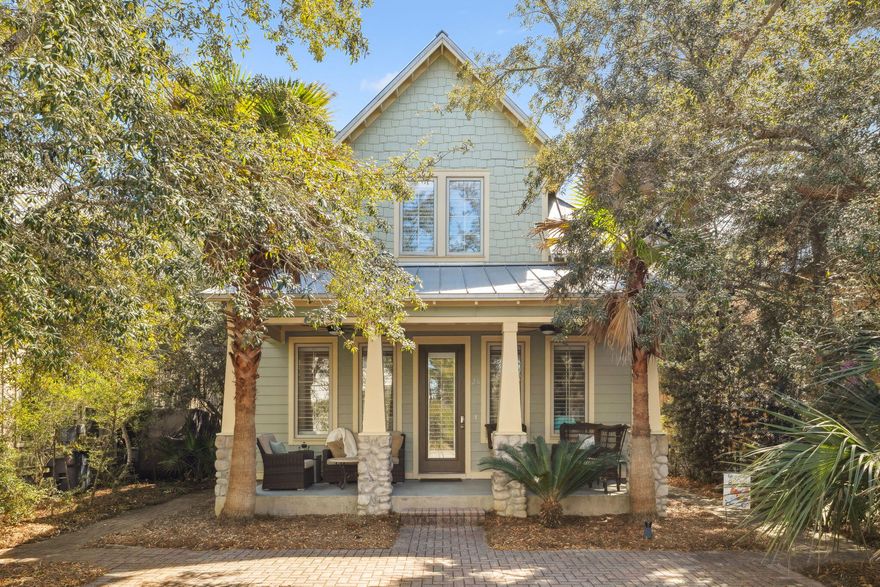 Charming Coastal Cottage Close to the Beach! Nestled in the sought-after Cottages of Santa Rosa Beach, this inviting 3-bedroom, 3.5-bathroom home offers the perfect blend of comfort and coastal charm. The primary suite is conveniently located on the main level, while an open floor plan creates a seamless flow between the living, dining, and kitchen areas--ideal for gatherings. Upstairs, you'll find a spacious loft area and two generously sized guest bedrooms, each with its own en-suite bath. One of the guest rooms can easily be transformed into a bunk room, making it perfect for extra guests. Outside, enjoy a private backyard oasis, ideal for entertaining or relaxing after a day at the beach. Start your mornings sipping coffee on your covered front porch, soaking in the coastal breeze. Located just 0.4 miles from the public Ed Walline Beach Access and Gulf Place, you're moments away from shopping, dining, and the sugar-white sands of 30A. Don't miss this rare opportunity to own a piece of paradise in one of Santa Rosa Beach's most desirable communities! Whether you're looking for a full-time residence, vacation home, or short-term rental investment, this home is a fantastic opportunity.  
