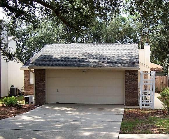 Charming Niceville home with an open concept design and cathedral ceilings. Conveniently located to the military base, schools, college and walking trail. Great layout and feels larger than its sq footage. Home has all new vinyl siding, appliances and hot water heater, updated paint and light fixtures.Large mater bedroom with separate bath and walk in closet. Several closets for storage and extras. Natural landscaped low maintenance yard, owners have a termite bond in place and will transfer to new buyers. 2 car garage has tons of extra storage, work bench as well as a pull down attic access. The wood burning fireplace completes this homes cozy feeling and adds to the ambiance of any get together! Schedule your showings today.