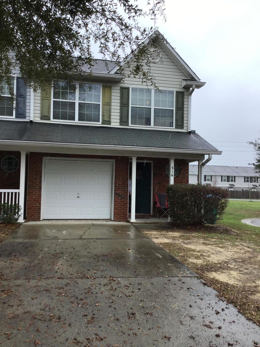 Welcome home to this spacious 3 bedroom, 2 and half bath town home right in the heart of Crestview. This town home has such a great layout with plenty of room downstairs for the kitchen, dining, family room as well as a half bath. Upstairs you will find a spacious master bedroom with a master bath and then two more bedrooms and laundry room. One car garage as well as parking in the drive way. Check out the corner lot with lots of space at the front, side and back of this home. Easy commute to Eglin AFB, Duke Field, and 7th SPG. Buyer to verify all information and dimensions to their satisfaction prior to making an offer.