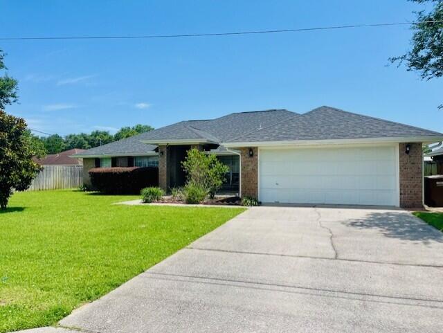 4 bed/3 bath FURNISHED house for rent in Navarre. Located just minutes from Navarre's beautiful beaches and Hurlburt Field. The split floor plan has a wonderful master bedroom with tile flooring and the owner's bathroom features two walk in closets, a soaking tub, separate shower, and a private water closet. On the other side of the house, you'll find the office/den/bonus room (which can easily become a 5th bedroom) through French doors, and the other three bedrooms which share a guest bathroom. To view, contact Navarre Beach Realty Property Management at 850-936-0700. Home is available on July 11th. Come by the office starting on July 9th to check out keys. Our office is located at 8666 Navarre Parkway in the Winn Dixie Shopping Center. Office hours Mon-Fri 9am-5pm. No weekend viewings.