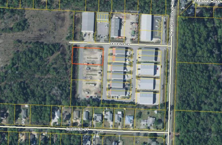 Entered for comp purposes. 2 commercial lots zoned light industrial. Each fit 10,000 sqft warehouse.