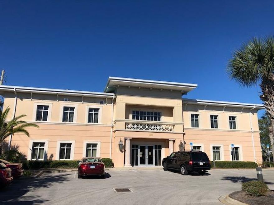 Really nice office space located on the 1st floor of this professional office building.  Commons at Crystal Beach office building is located at a Traffic Signal across the street from Regatta Bay s/d.  This professional building is occupied with Dentists, Accountants, Engineers.  The 1st floor has a beautiful lobby and double glassed doors entry point into the space.  The space consists of 3 large executive windowed offices.  The 1st floor has common area restrooms used by all tenants.  Additionally, for an extra fee each tenant can have access to time on the digital signage along Highway 98.