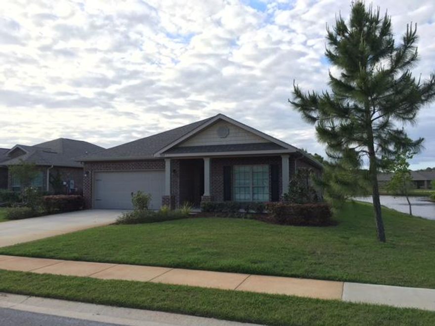 Spectacular open layout, 3 bedroom + office/bonus room home located in the coveted new phase of Driftwood Estates! Enjoy beautiful, serene views of the community park and pond from every room in the house and your very own spacious back yard. This wonderful full time residence is only one block away from the spacious community pool and playground. The larger main community center is also just a few blocks away. This is the perfect community for families and retirees alike. The kids will love the community center, which has basketball courts, a soccer field, multiple playgrounds and much more! Amazing location that is just a short drive away from Butler Elementary, Grand Boulevard Shopping Center, Sandestin Resort, Sacred Heart Hospital and the public beaches on beautiful Scenic 30a!