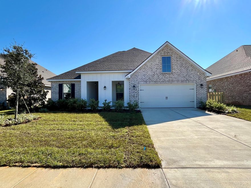 The HICKORY III G in Starburst at Hammock Bay community offers a 5BR, 3BA open design. Upgrades added (list attached).  Features: double vanity, garden tub, separate custom tiled shower, and walk-in closet in the master suite, formal dining room, separate den, boot bench at garage entry, kitchen island, walk-in pantry, covered front/rear porch, recessed lighting, crown molding, framed mirrors in all baths, smart connect Wi-Fi thermostat, smoke/carbon monoxide detectors, landscaping package, architectural 30-year shingles, flood lights, and more!Energy Efficient Features: water heater, kitchen appliance package, vinyl low E windows, and more! Energy Star Partner.