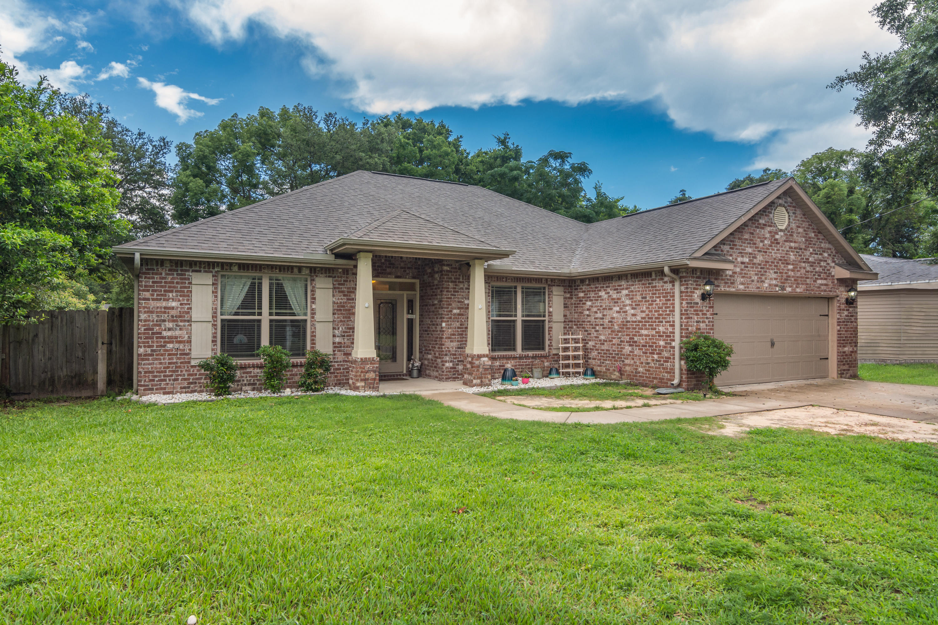 One that you have been searching for is here! This is a 4 bedroom, 2 full bath featuring open living and kitchen areas for all our entertainment needs, and split floor plan 2016 Watree home on a .21 acre lot. Meaning room enough for all outdoor actives even featuring a covered patio area. Located in the heart of Fort Walton Beach short Drive to work, school, beaches and everything the area has to offer. Call your favorite Realtor today!