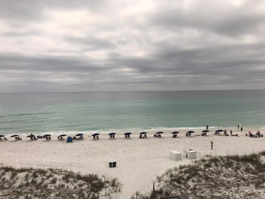 Welcome to Crystal Sands a beautiful, low density, GULF FRONT - TOP FLOOR condo. Wake up the the amazing sights and sounds of the Gulf of Mexico. Lower level master bedroom and bathroom along with open concept living, dining and updated kitchen. Upper level offers bedroom, full bathroom and BUNK ROOM. Plenty of room for dining and bar seating. Come take a look and imagine yourself relaxing while taking in the spectacular gulf views.