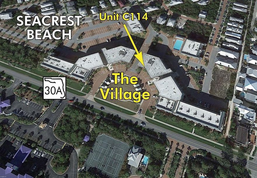 Rare commercial space in the premier retail venue known as The Village, located between the coveted Rosemary Beach and Alys Beach communities along Scenic 30A! The synergy in this business community is outstanding, all of which enjoy strong pedestrian traffic from its highly accessible and visible site, as well as abundant parking. The space measures approximately 1,386 SF. Please inquire for further details.